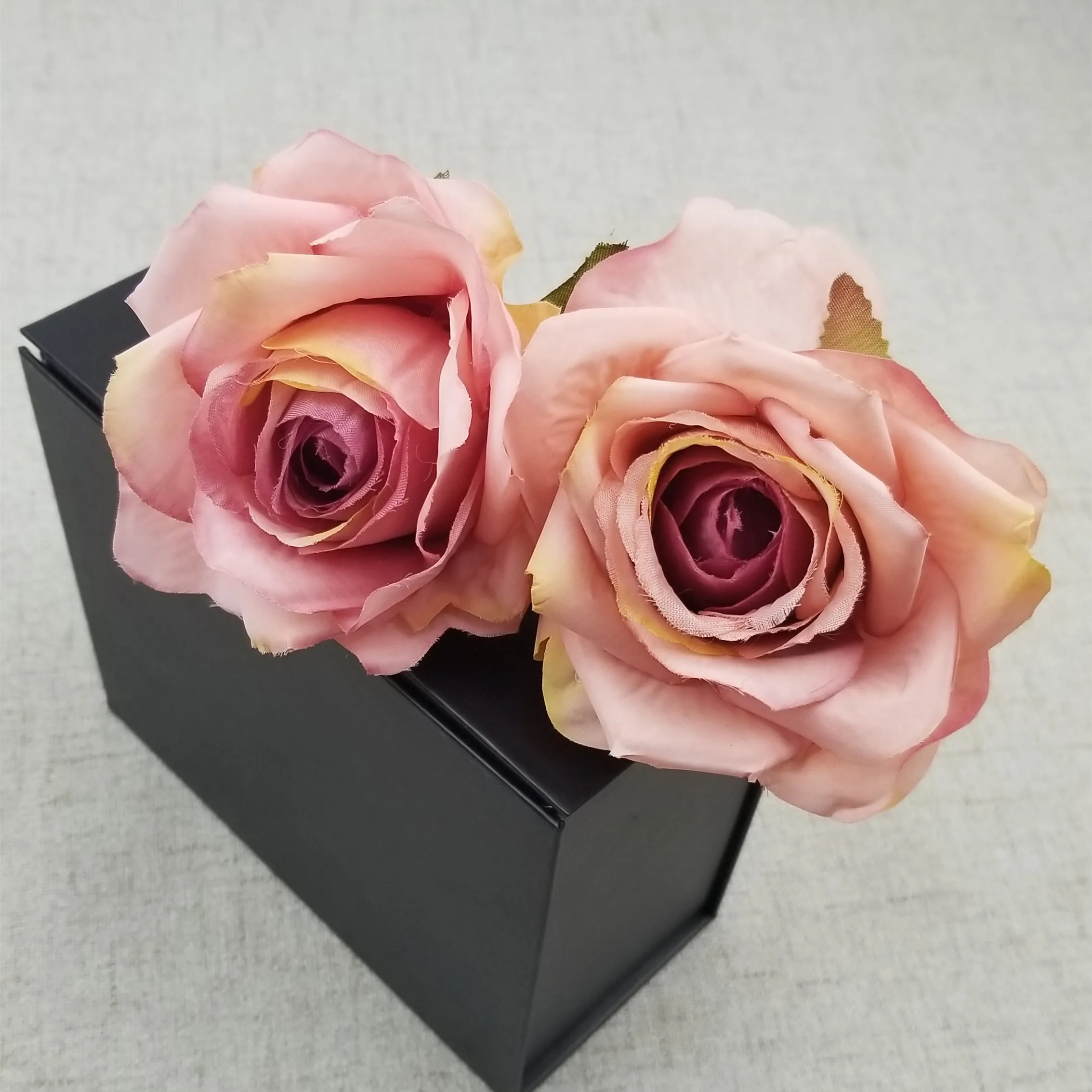 Цветной декоративный цветок для свадебного украшения роскошный искусственный