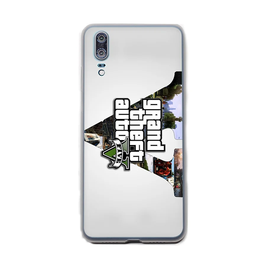 9 Мягкий чехол из ТПУ Rockstar Gta 5 Grand Theft для huawei P30 P8 P9 P10 P20 Lite Pro P Smart - Цвет: 9