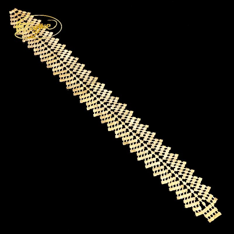 Золотистая и серебристая полоска 30*3 5 см швейные стразы базовые костюмы