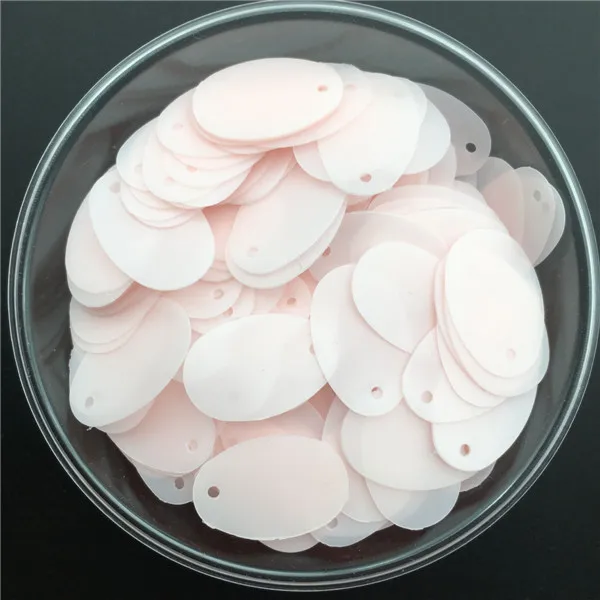 12x20mm oval Big 20 г Тусклый Матовый розовый серии свободные блестки Рукоделие Шитье, женщины/дети аксессуар для одежды сделай сам - Цвет: 12x20mm oval Big