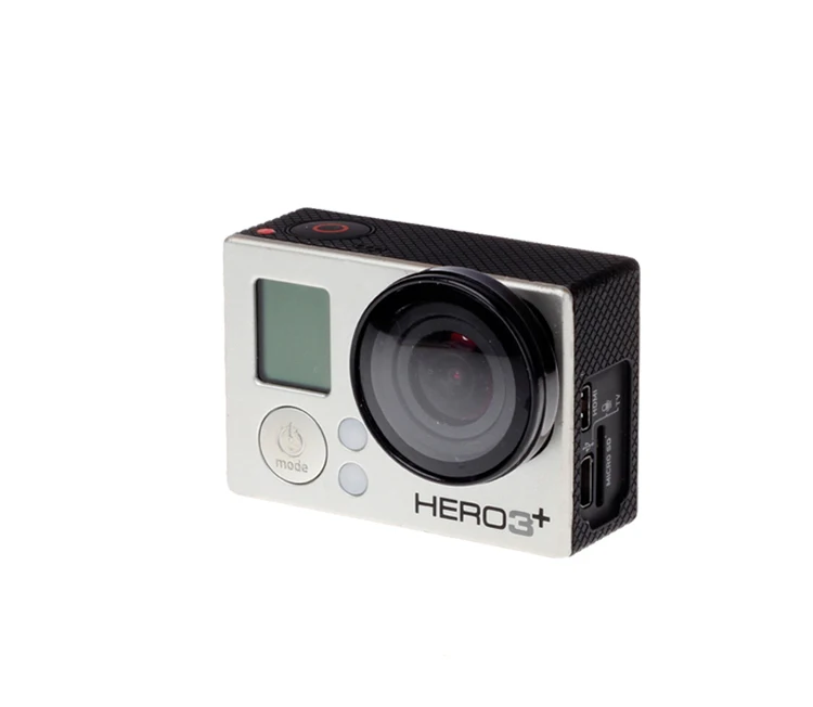 Защитное покрытие для объектива от УФ фильтра стекло GoPro Hero 3 + 4 HD аксессуары