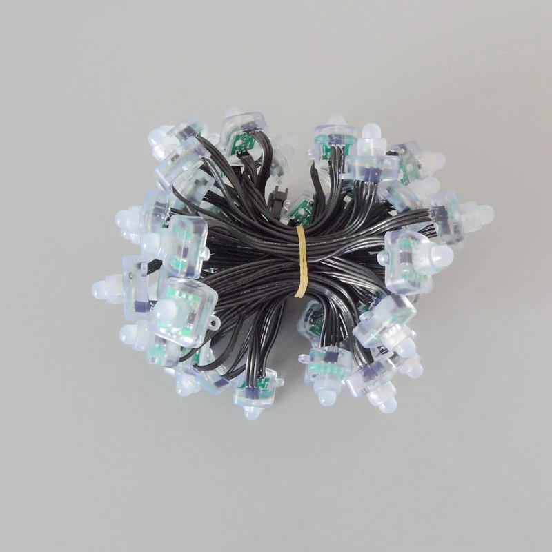 12 мм WS2811 квадратный светодиодный пиксельный модуль рассеиваемая цифровая