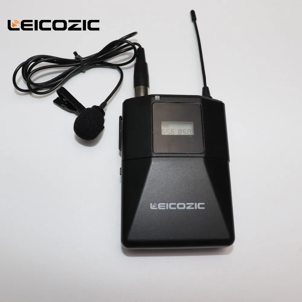 Leicozic истинное разнообразие uhf беспроводной микрофон системы QLXD4 QLDX4 QLXD2 цифровой беспроводной микрофон sem fio полный комплект