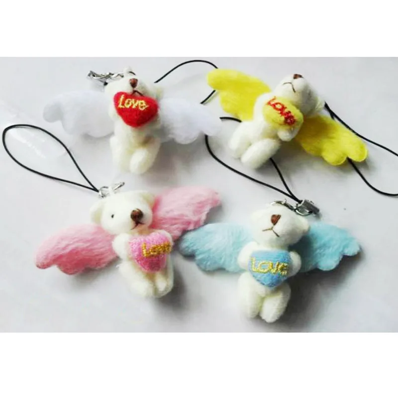 25 шт./лот плюшевые мини игрушки с кроликом 6 см маленькие мягкие pelucia Подвеска для