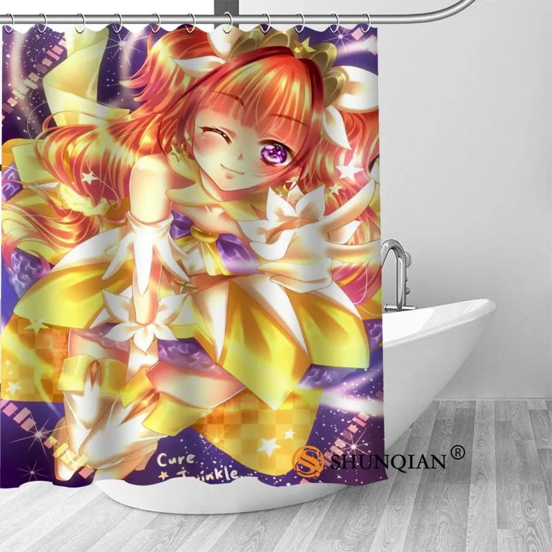 Новинка PriPara аниме занавеска для душа украшения для ванной комнаты для дома водонепроницаемая ткань Шторки для ванной занавес A18.1.3
