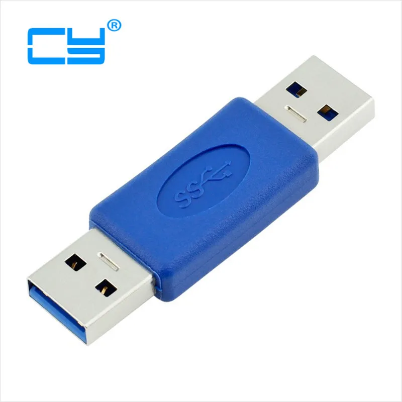 

Переходник USB 3,0 Type A (штекер)/USB 3,0 (штекер) AM (синий), 1 шт.