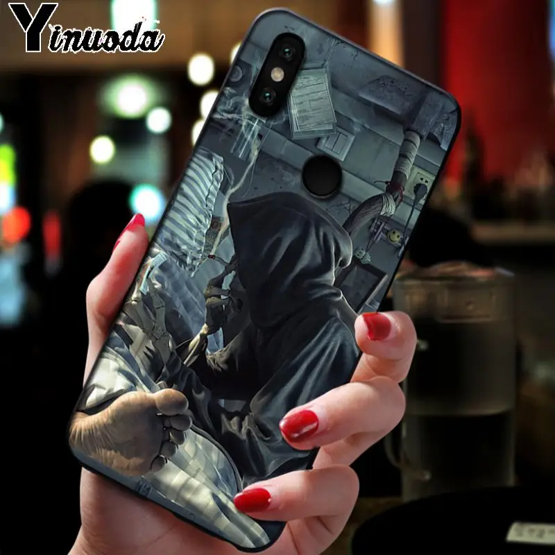 A9 Yinuoda Люцифер сатана Ангел Дьявол мягкий чехол для телефона для xiaomi redmi 7 5plus 6pro 6a 4x go note5 note7 note6pro mi8se 9se чехол - Цвет: A9