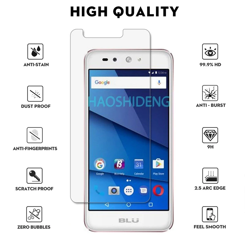 2 шт./лот/партия закаленное стекло для BLU Grand X 2.5D 9 h Защитная пленка 5 0 | Мобильные
