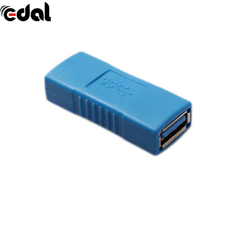2Pcs Universal USB 3.0 Type-A Male to And Female Adapter Bridge Extension Coupler Gender Changer Connector | Компьютеры и офис