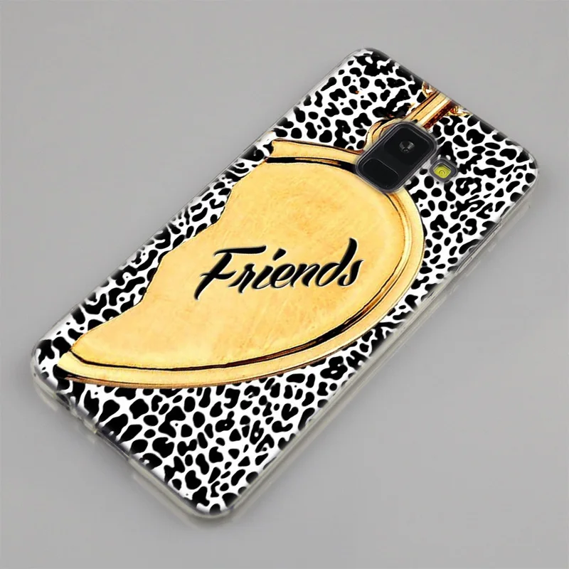 Силиконовый чехол с надписью love you forever best friends для Samsung Galaxy A50 A30 A10 A40 A6 A8 Plus A20 E A5 A7 2018