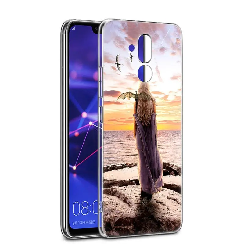 Горячая Распродажа силиконовый чехол для телефона daeneris Targaryen Game of Throne для huawei mate 10 20 Lite Pro Enjoy 9S Y9 Y7 Y6 Y5 Pro