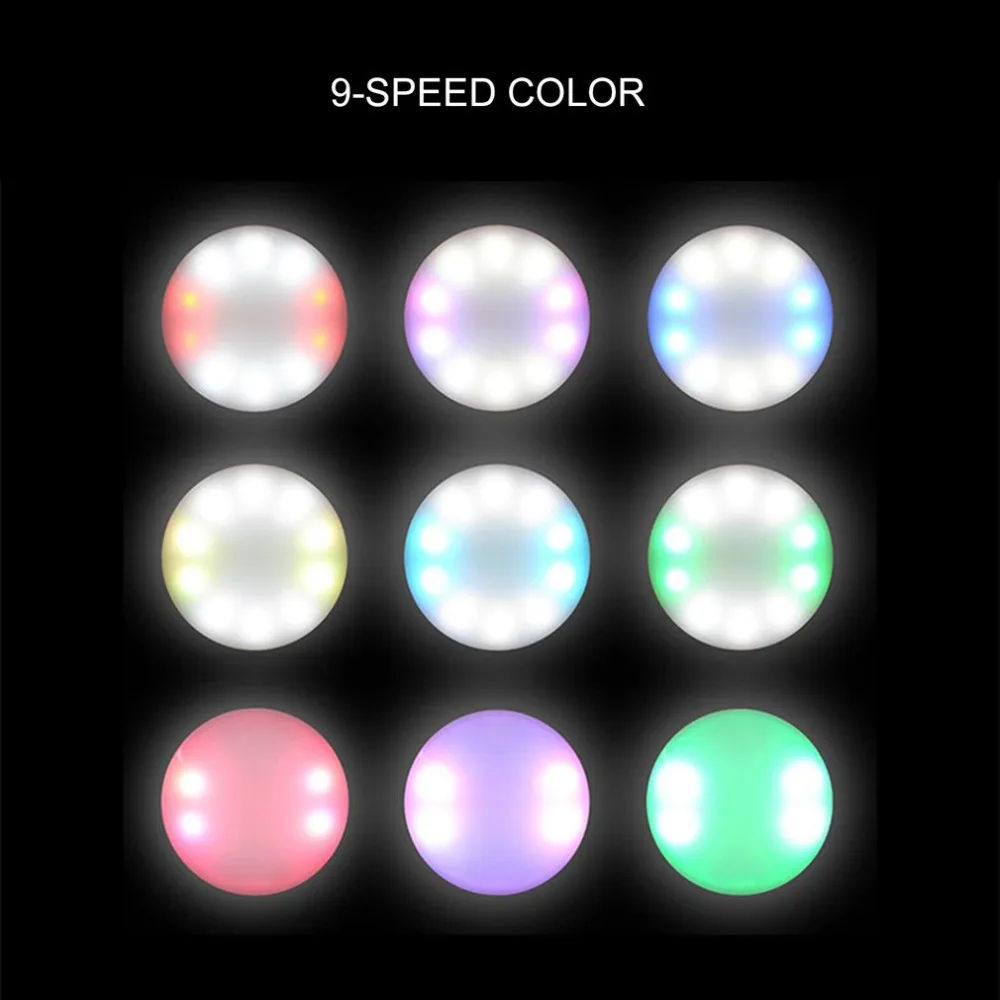 16 шт. светодиодный мини светильник для фотосъемки яркий лампа видеосъемки