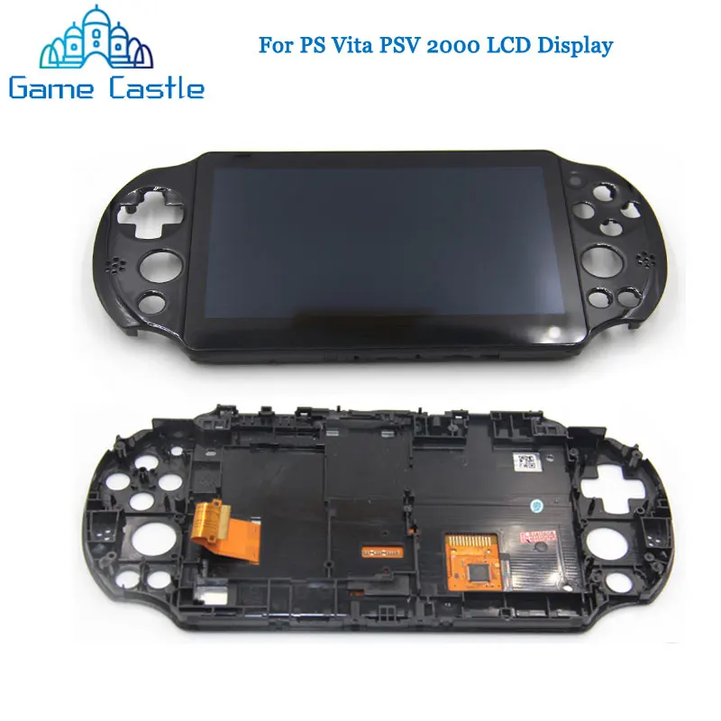100% Оригинальный Новый ЖК-дисплей для PS Vita Slim PCH-2000 PSV 2000 с сенсорным экраном