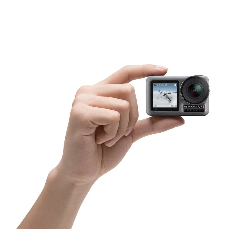 DJI Osmo Action двойной экран 4K HDR видео 8x замедленное движение UHD качество изображения