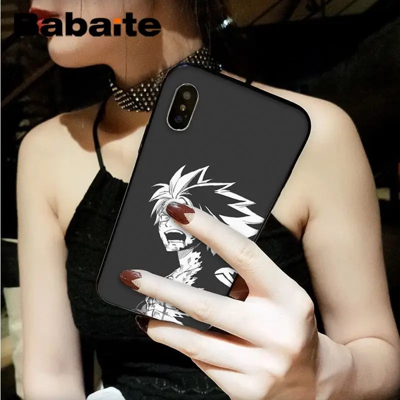 Bbabaite мягкий чехол для телефона из ТПУ с рисунком хвоста Феи iPhone 8 7 6 6S Plus 5 5S SE XR X XS
