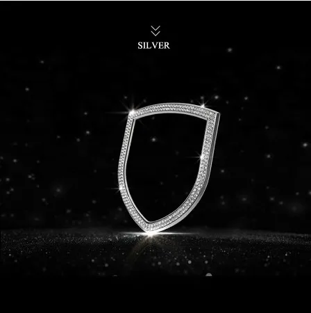 2 цвета автомобиля значок украшение Логотип рамка наклейки для Porsche 911 718 Macan Panamera