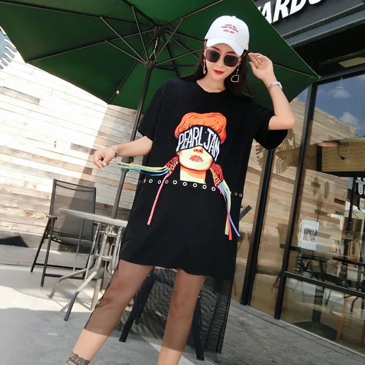 2018 индивидуальное Брендовое летнее Новое Оранжевое Женское платье с буквенным