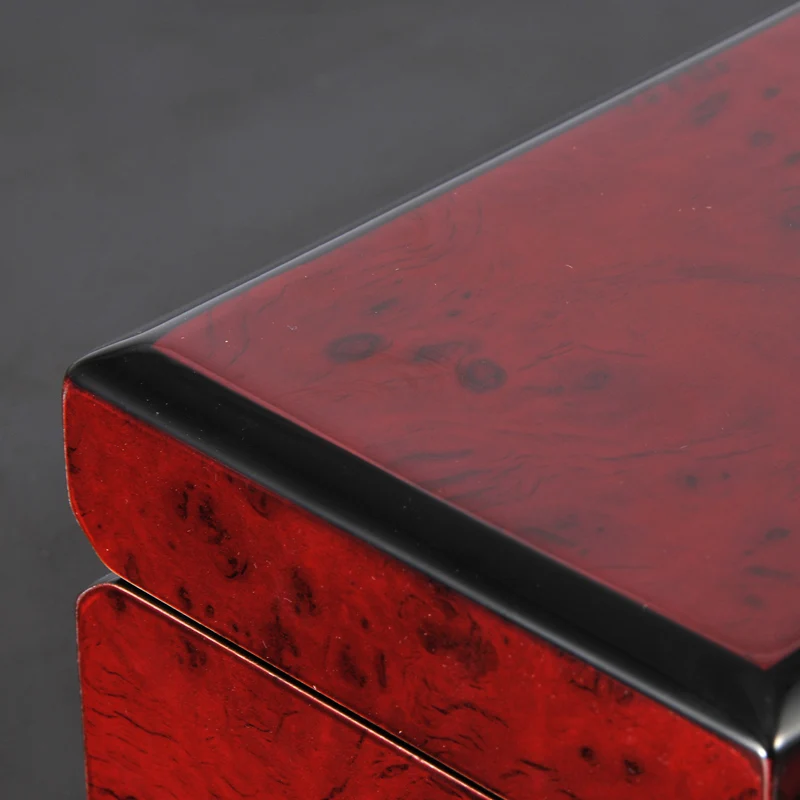 

3 Slots Wood Watch Storage Box Red Mechanical Mens Watch Box New Women Jewelry Case Wooden Watch Package Gift Display Box W041