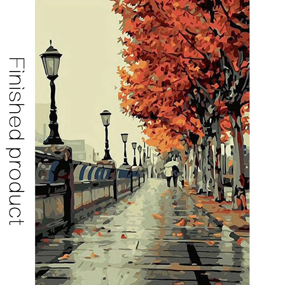 Безрамное гостиная уличный свет Наборы украшения рука рисовать дерево белье