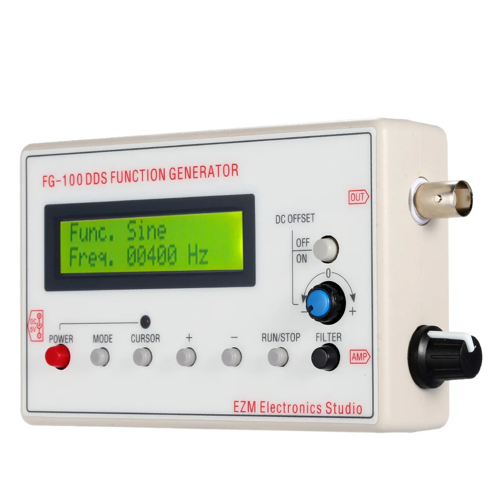 1HZ-500KHZ DDS Functional Signal Generator Source Module Frequency Counter Sine + Square Triangle Sawtooth Waveform | Инструменты