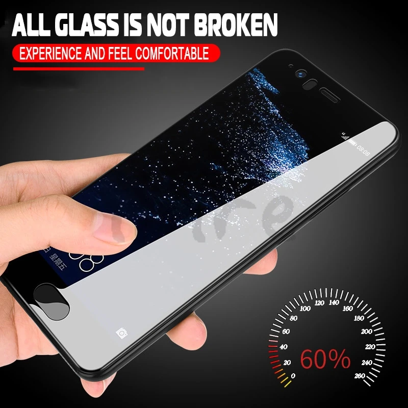 5D закаленное стекло для Huawei P20 Pro P10 lite Полное покрытие экрана протектор Lite 9 H