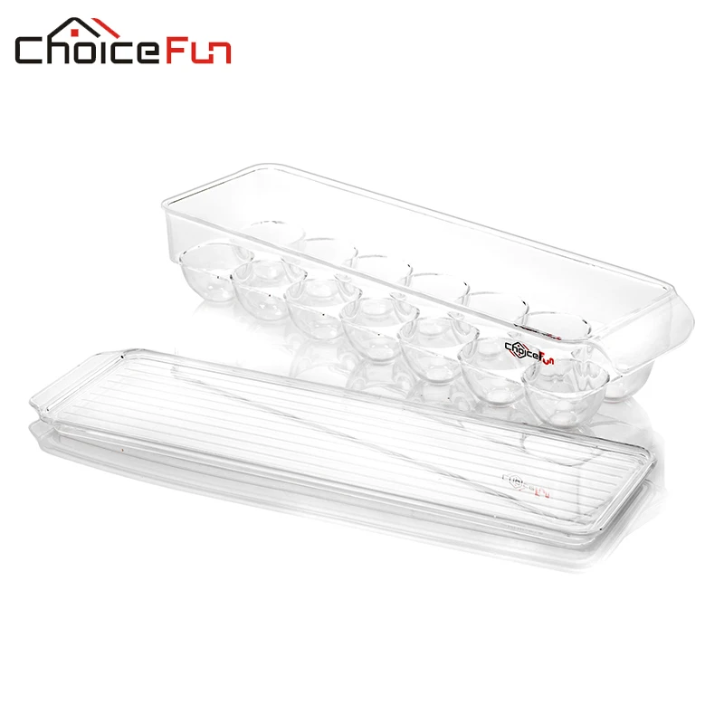 CHOICEFUN 14 сетка Прозрачный Акриловый Холодильник держатель для хранения яиц