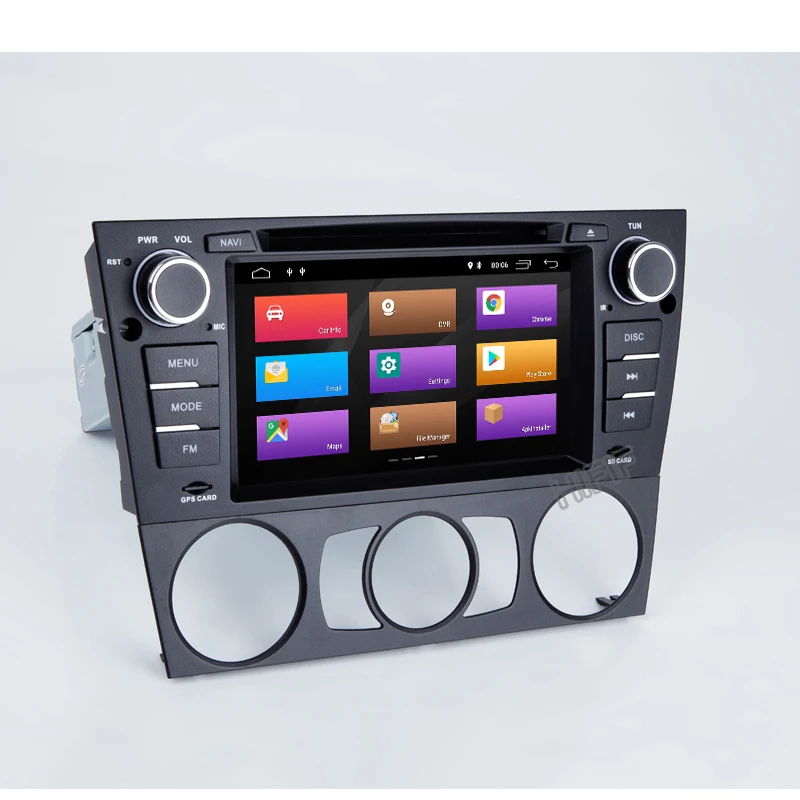 IPS DSP 7 &quotAndroid 10 четырехъядерный автомобильный DVD-плеер GPS-навигация для BMW E90 Sedan E91