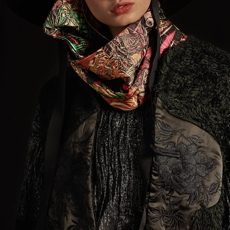 Outline Women Autumn Winter Black Casual Waistcoat Embroidery Single Button Spliced Short O Neck Solid Plus Vest Jacket L184Y005 | Женская