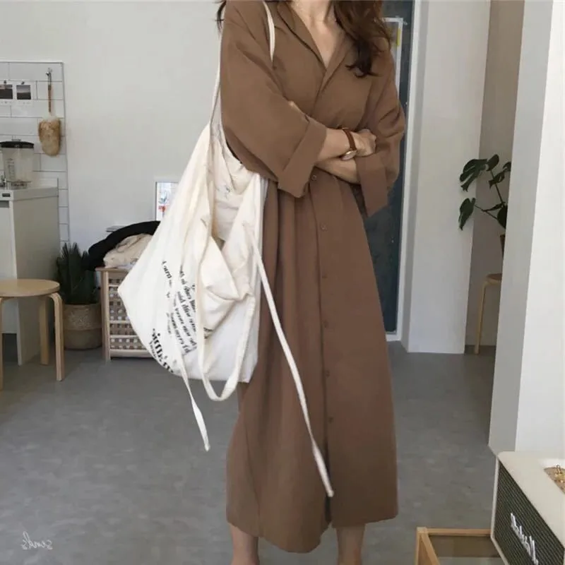 Женское однотонное платье макси в стиле ретро с v-образным вырезом вечернее