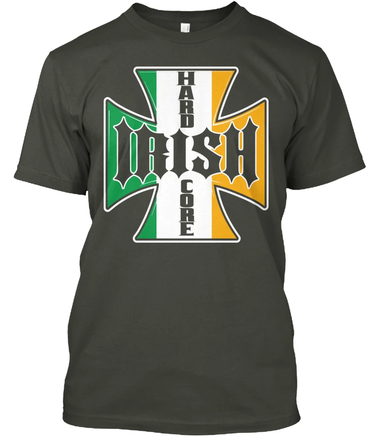 Популярная футболка с надписью Hardcore Irish-Hard Core новая на весну-лето | Мужская одежда