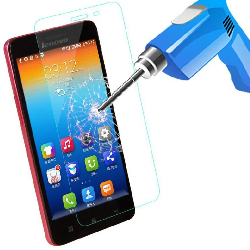 

2PCS Screen Protector For Glass Lenovo S850 Tempered Glass For Lenovo S850 Glass Ultrathin Anti-scratch Phone Film WolfRule