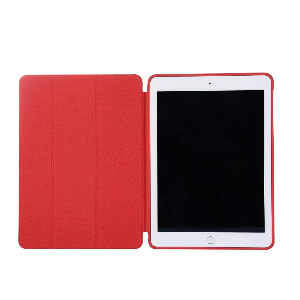 Умный чехол для iPad 9,7 дюймов трехслойный чехол для iPad с функцией автоматического сна/пробуждения стоячий из искусственной кожи чехол для Apple iPad