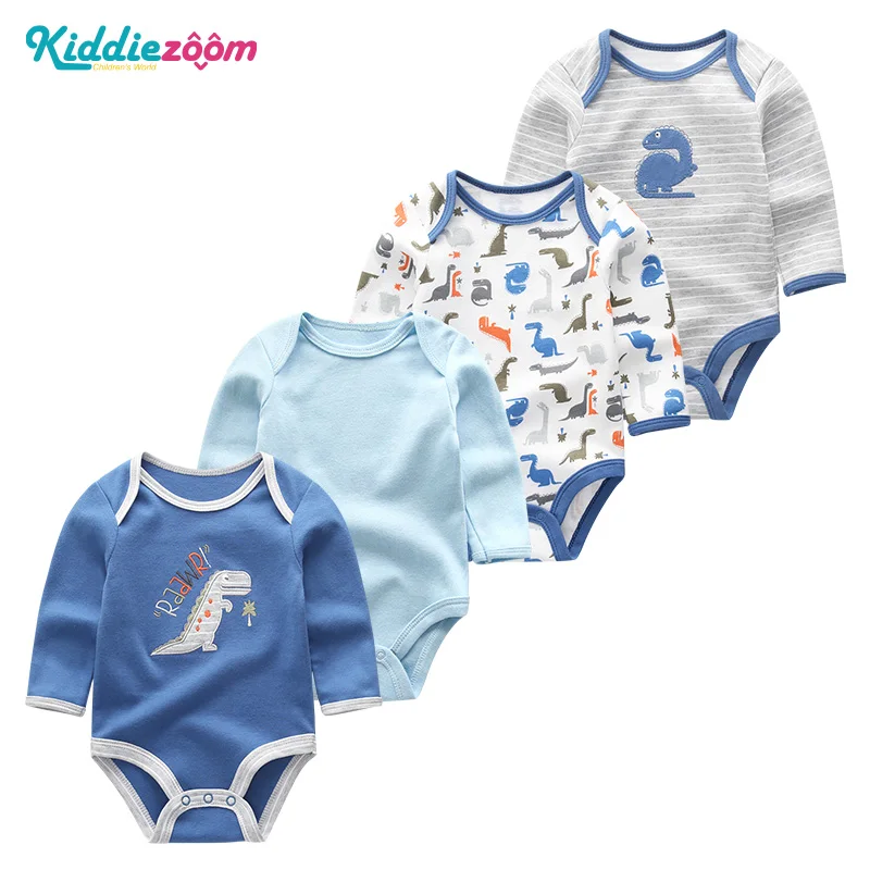 Baby Sets9 Костюмы комплекты унисекс для маленьких девочек одежда Ropa bebe Хлопковая Одежда для маленьких мальчиков длинный рукав Единорог новорожденных боди платье для девочки одежда для новорожденных комбинезон детский зимний - Цвет: Baby Sets9