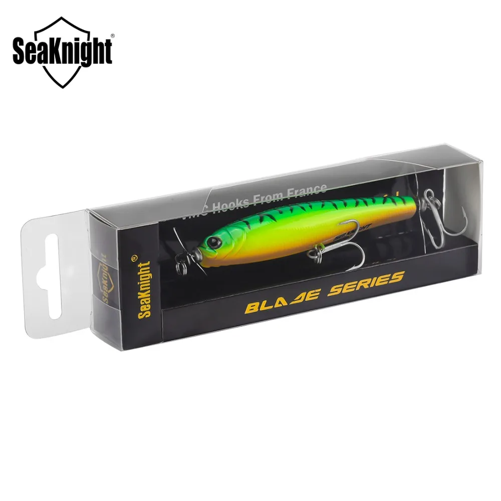SeaKnight бренд SK034 Серия 1 шт. приманка для рыбалки карандаш Topwater 90 мм 3 54 "14 5 г