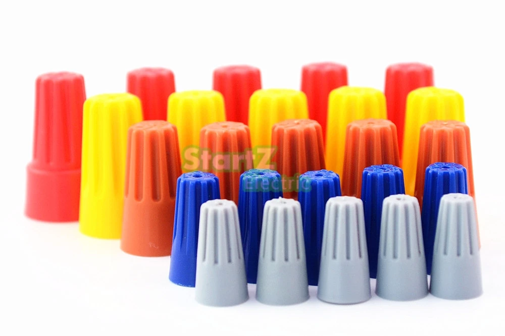 100 шт./лот Электрический проводной разъем поворотные клеммы пружинная вставка в