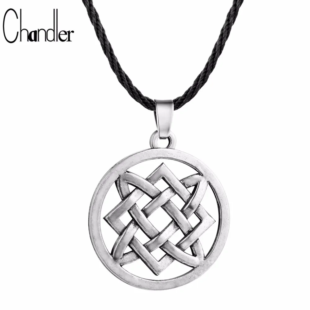 

Chandler Lada Star Slavic Necklace Amulet Norway Valknut Viking Svarog Round Talisman Jewelry Pagan Colier Boyfriend His