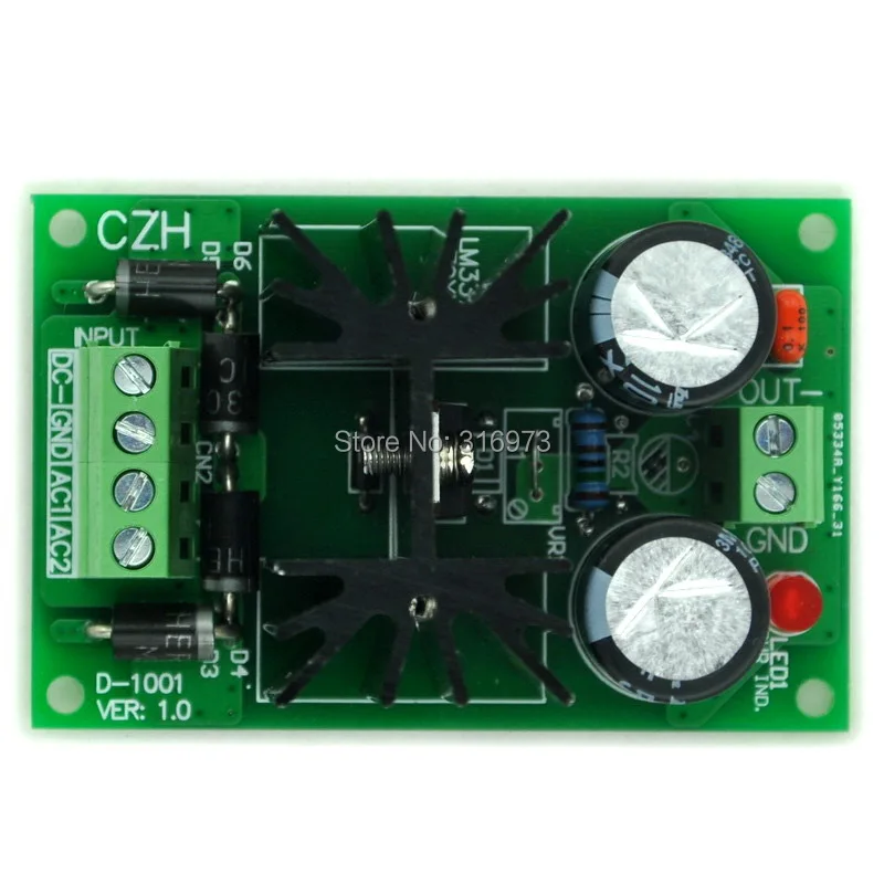 Отрицательная плата модуля регулятора напряжения постоянного тока 18 в высокое