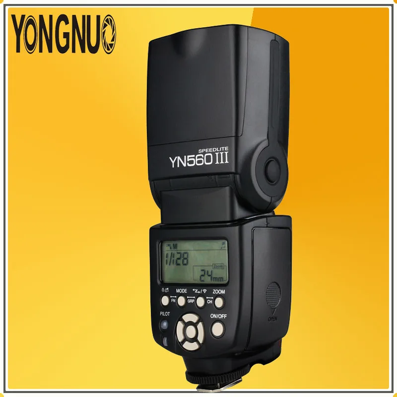 Профессиональная Беспроводная вспышка YONGNUO YN560III YN560 III Вспышка Speedlite для камер Canon