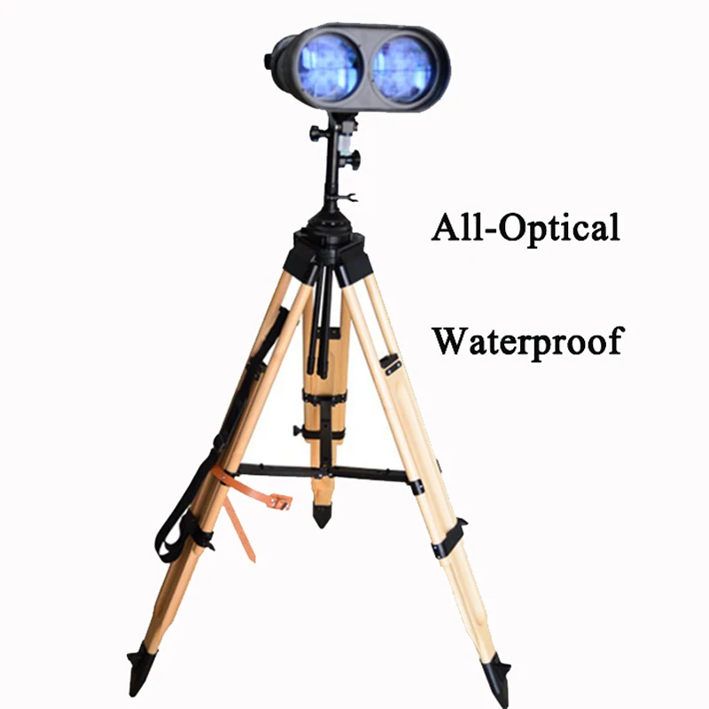 Мощный гигантский бинокль телескоп высокой четкости Spyglass 25X& 40X Telescopio с деревянным штативом для наружного просмотра