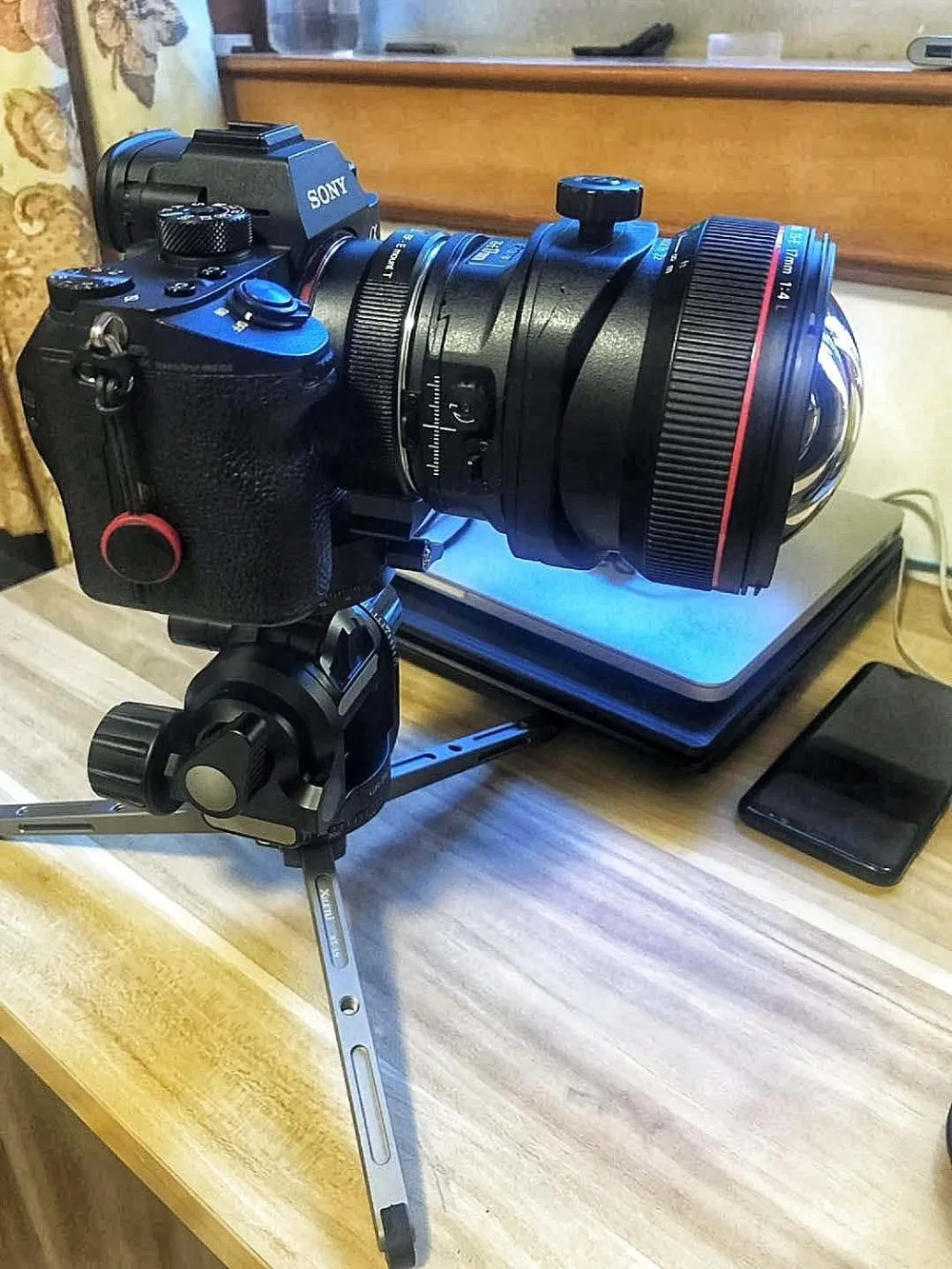 XILETU MT26+ XT15 мини многофункциональный настольный штатив алюминиевый сплав портативный кронштейн шаровая Головка для мобильного телефона Gopro DSLR камера