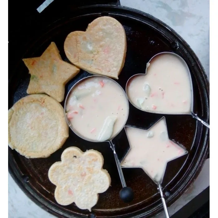 Dahan omelet маленькая модель из нержавеющей стали омлет форма делая мульти-шаблон |