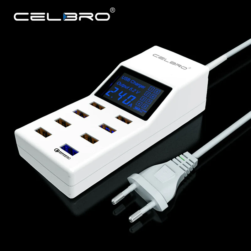 8 Порты и разъёмы Multi для быстрой зарядки с usb портом Зарядное устройство 3 0 40 Вт
