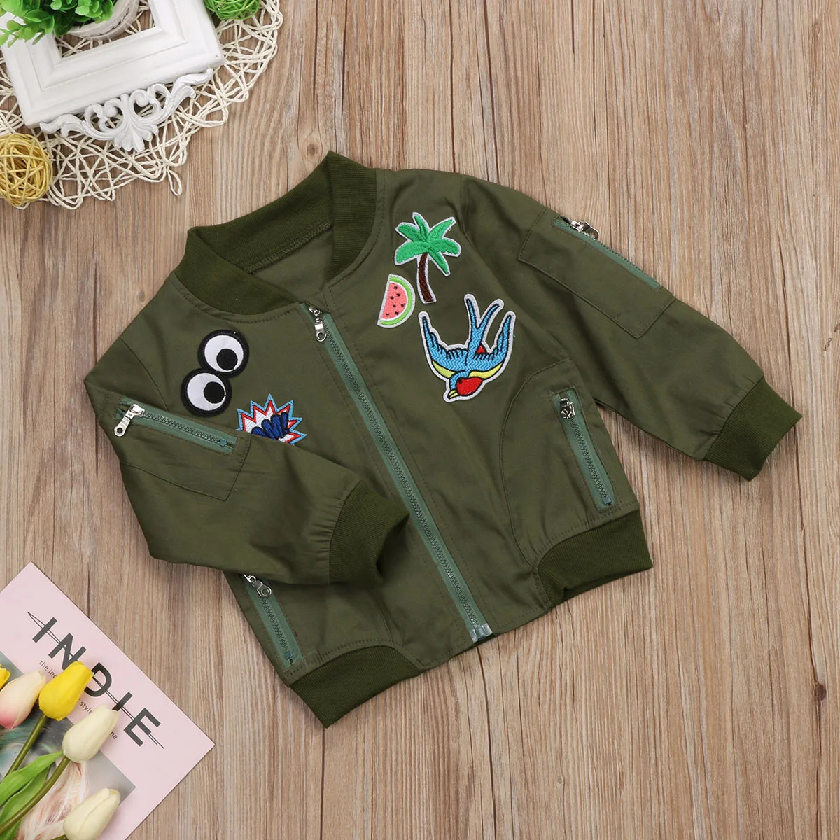 New Newborn Kids Girls Clothes Camouflage Hoodies Infant Romper 2-8Years | Детская одежда и обувь