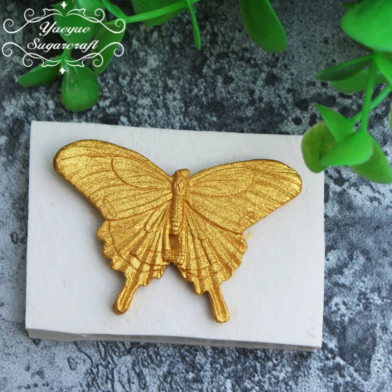 Yueyue Sugarcraft Newest силиконовая форма в виде бабочки помадная инструменты для
