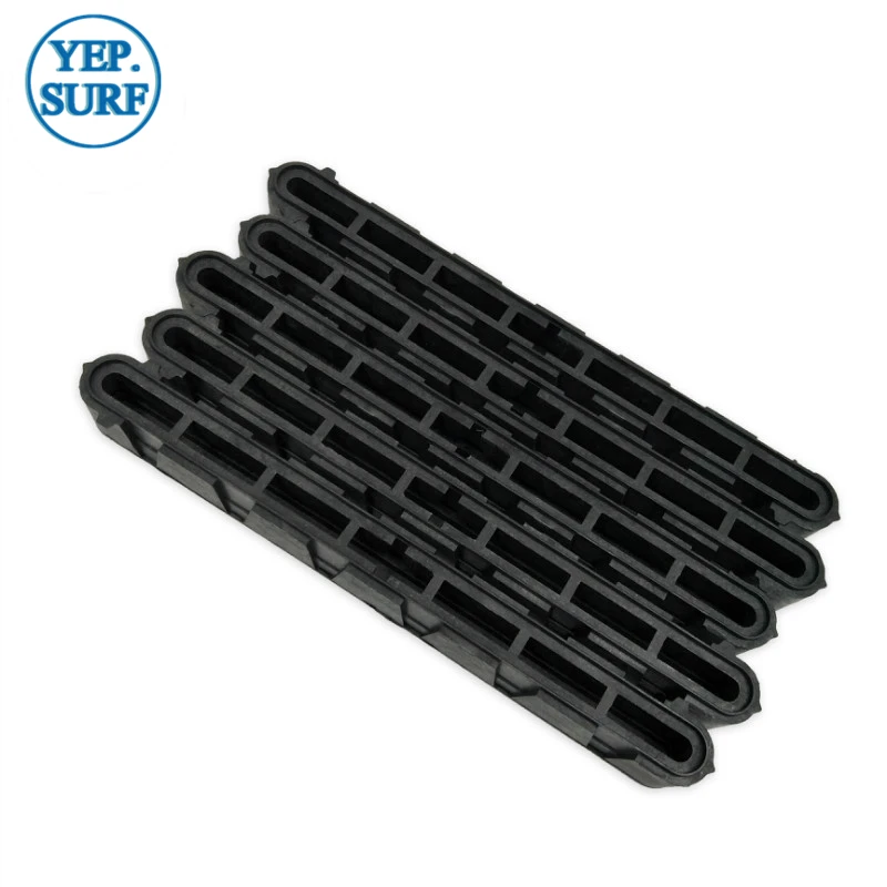 Доска для серфинга FCS Лонгборд плавник коробка 10 дюймов пластиковая черная доска
