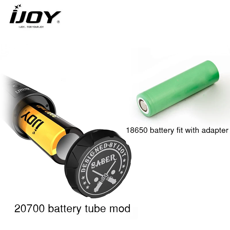 Оригинал iJoy Saber 100 Starter комплект для электронной сигареты Вт 20700 модель ящика