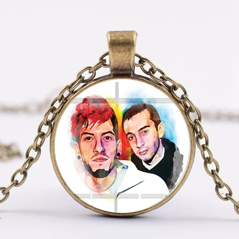 Style 10 SONGDA Горячая музыкальная группа Twenty One Pilots кулон ожерелье для поклонников сувенирный подарок четыре цвета длинная цепь Модный рок ювелирные изделия Хип-хоп - Окраска металла: Style 10