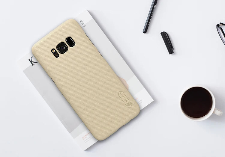 Для samsung Galaxy S8 чехол Nillkin матовый защитный жесткий защитный чехол-накладка матовый чехол для samsung S8