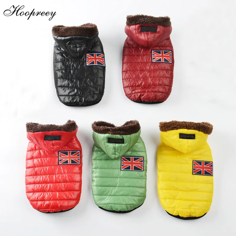 Warm Dog Clothes For Small Dogs Chihuahua Winter Outfit Soft Cotton Puppy Cat Pug Hoodie Fashion Dog Coat For French Bulldog