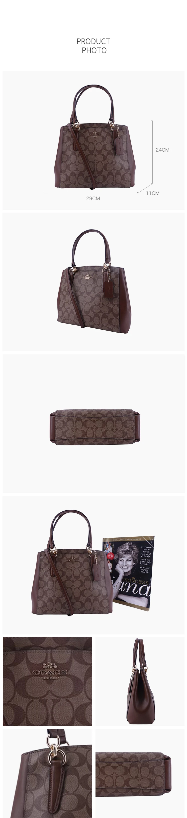 Coach F39741 Minetta Кроссбоди из фирменного холста